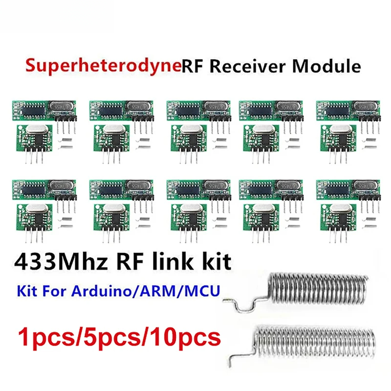 433Mhz RF Transmitter and Rece - огляд і ціна Smart Home Arduino Project